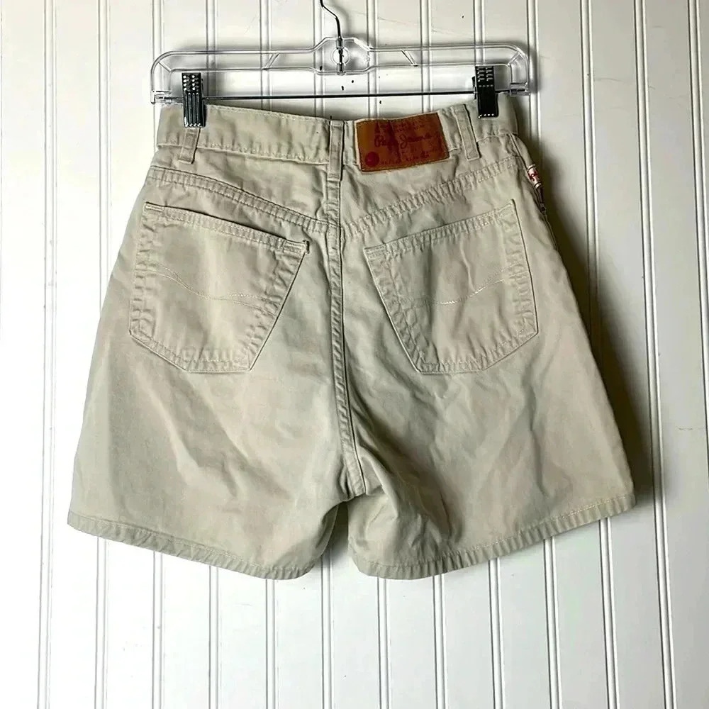 Vintage PePe Jeans khakis shorts 11 in high rise date casual vacation cruise